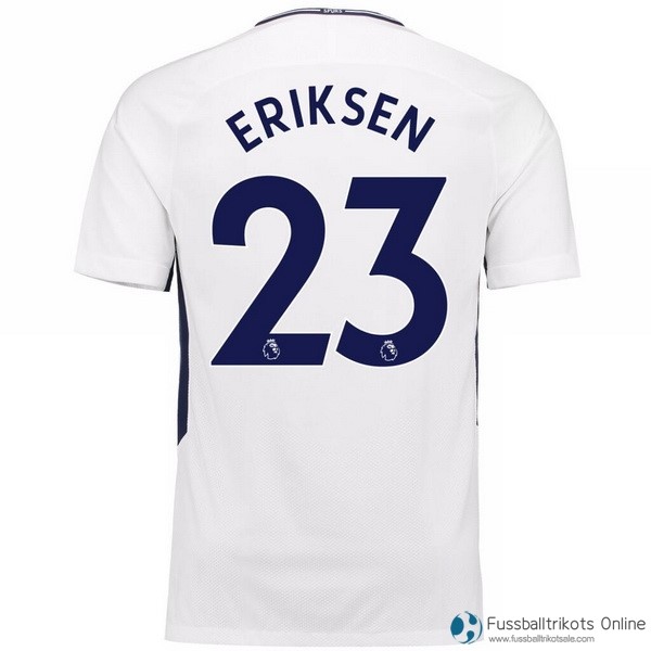 Tottenham Hotspur Trikot Heim Eriksen 2017-18 Fussballtrikots Günstig